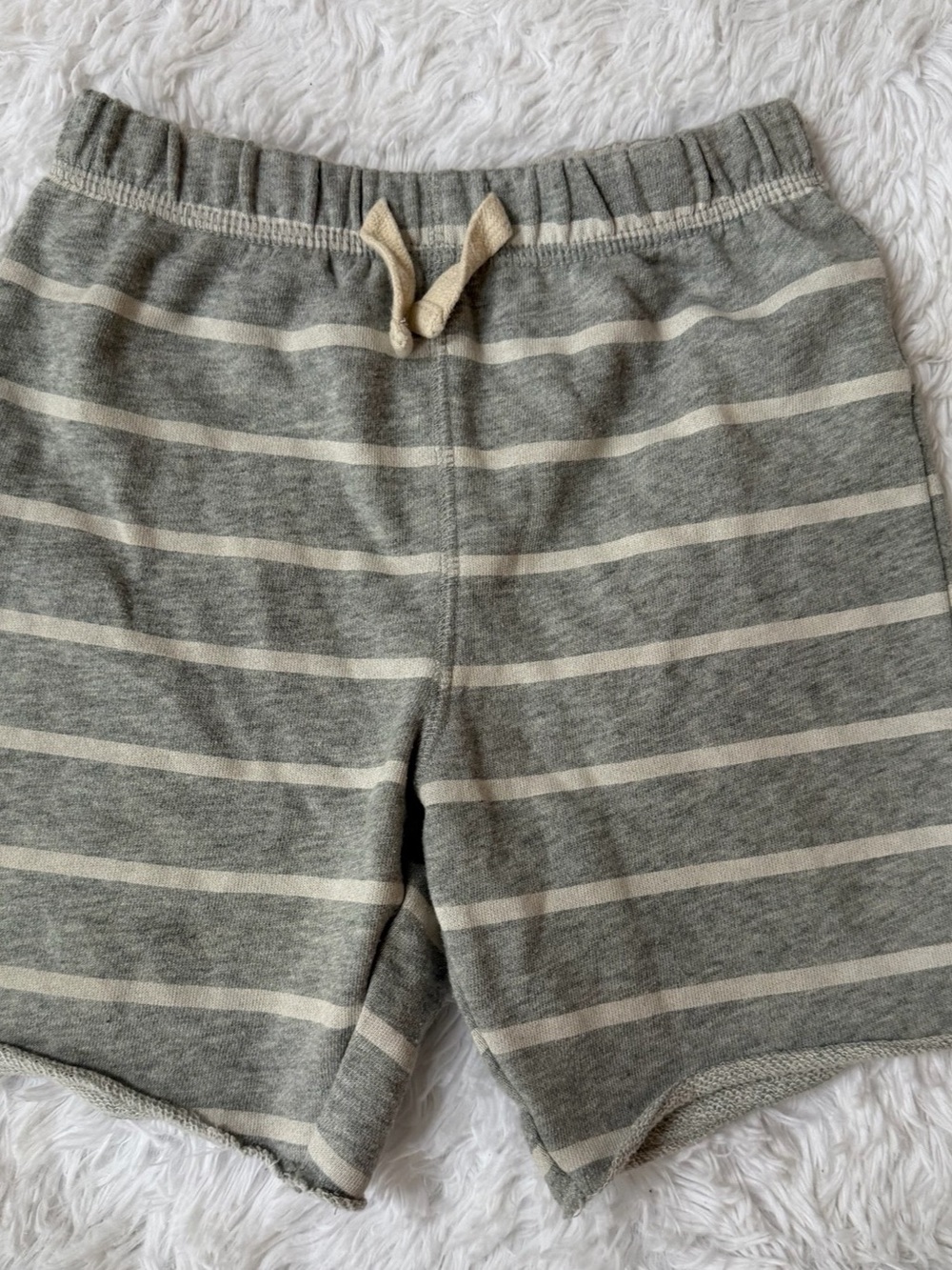 The Children's Place Boys Striped Shorts Size 4T Gray